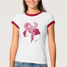 Camiseta roja de rúbrica de Iris
