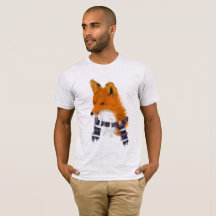 Camiseta roja del arte de la bufanda del invierno