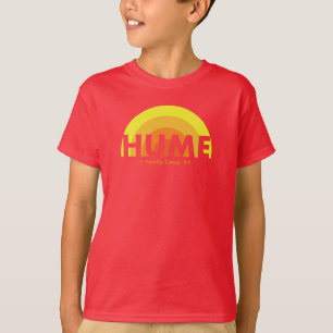 Camiseta roja del equipo de niños
