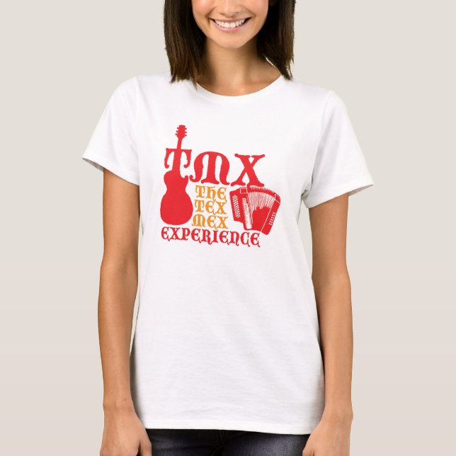 Camiseta roja del TMX de las mujeres (Anverso)