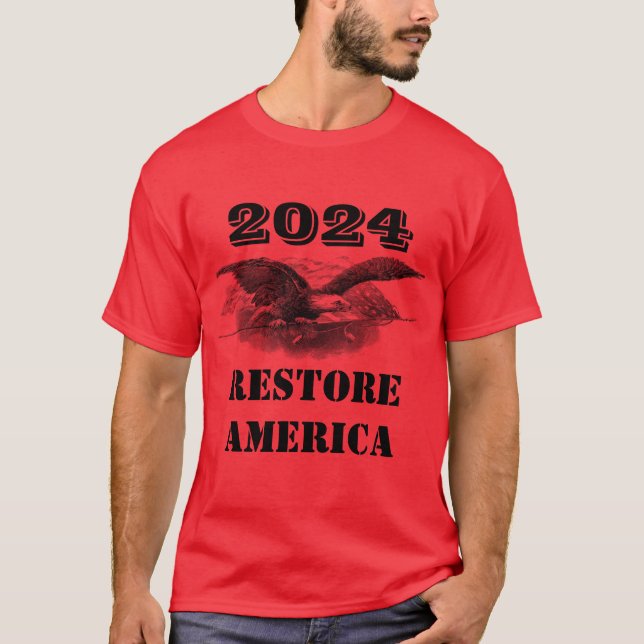 Camiseta Roja Electoral 2024 (Anverso)
