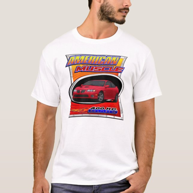 Camiseta roja gráfica de 2006 GTO (Anverso)