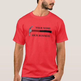 Camiseta roja Handyman Hammer