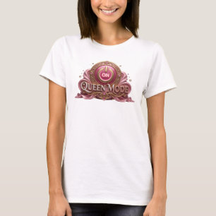 Camiseta roja impactante MODO REINA