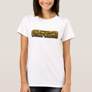 Camiseta roja ingeniosa CALIFORNIA personalizada