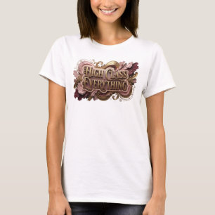 Camiseta roja limpia HIGH CLASS EVERYTHING