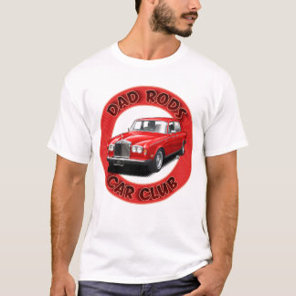 Camiseta Roja Real Rodante del Club de Autos Dad R