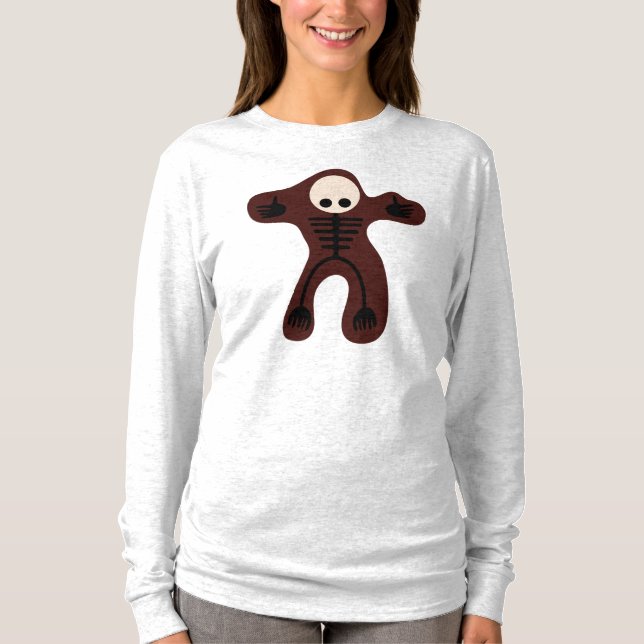 Camiseta roja sangre de Clupkitz de la (Anverso)