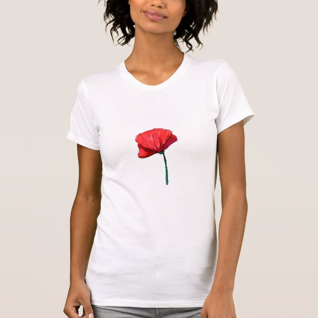 Camiseta Rojo (Anverso)