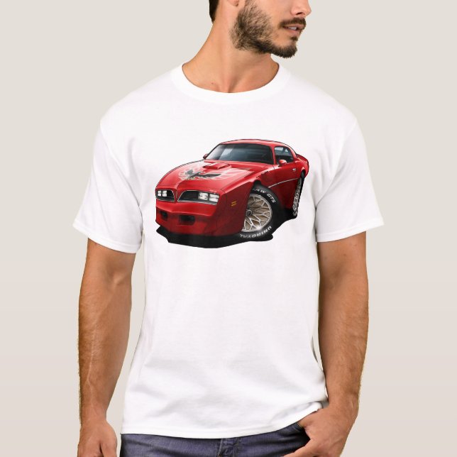 Camiseta Rojo 1977-78 del transporte (Anverso)