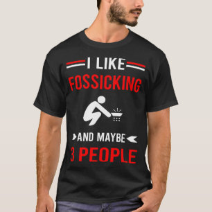 Camiseta Rojo 3 personas enfermas de piel de hueso