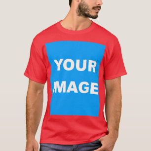 Camiseta Rojo Añadir tu imagen Imagen