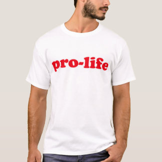Camiseta Rojo antiabortista