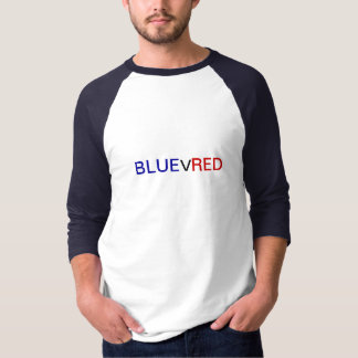 CAMISETA ROJO AZUL DE V