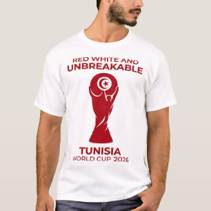 Camiseta Rojo Blanco e Irrompible