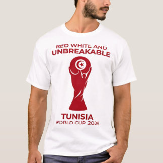 Camiseta Rojo Blanco e Irrompible