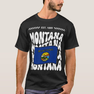 Camiseta Rojo Blanco y Bruh América Pesca Patriótico 4t