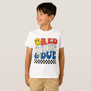 Camiseta Rojo Blanco y Debido
