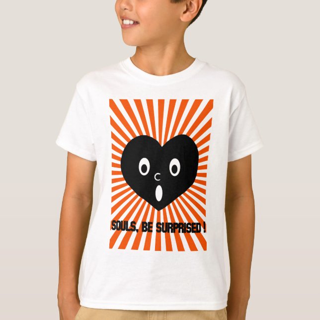 Camiseta rojo cardíaco y blanco (Anverso)