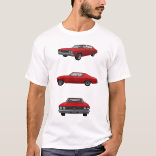 Camiseta Rojo Chevelle 1968 SS: