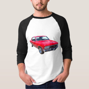 Camiseta Rojo Chevy 1966 Chevelle SS 396