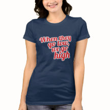 Rojo Cuando bajan Votamos Alto 2016