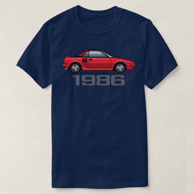 Camiseta Rojo de 1986 (Diseño del anverso)