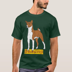 Camiseta Rojo de Basenji-