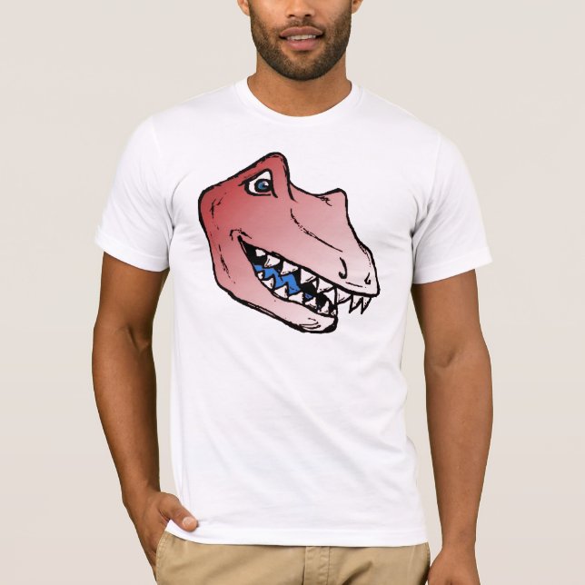 Camiseta Rojo de Dinosorio (Anverso)