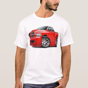 Camiseta Rojo de Dualcab del espolón de Dodge SRT10