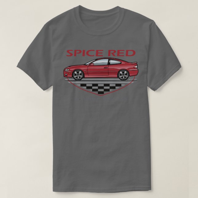 Camiseta Rojo de especias (Diseño del anverso)