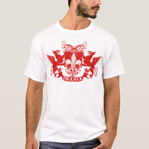 Camiseta Rojo de Griffons del trance