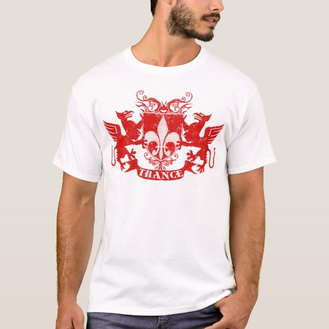 Camiseta Rojo de Griffons del trance (Anverso)