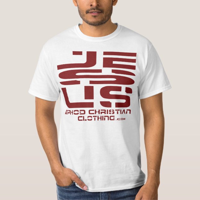 Camiseta Rojo de JESÚS (Anverso)