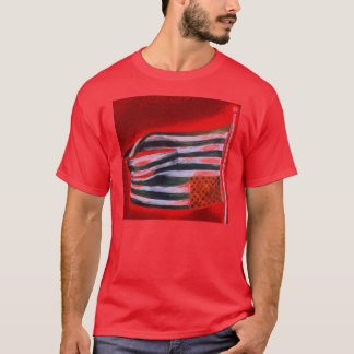 Camiseta rojo de la libertad