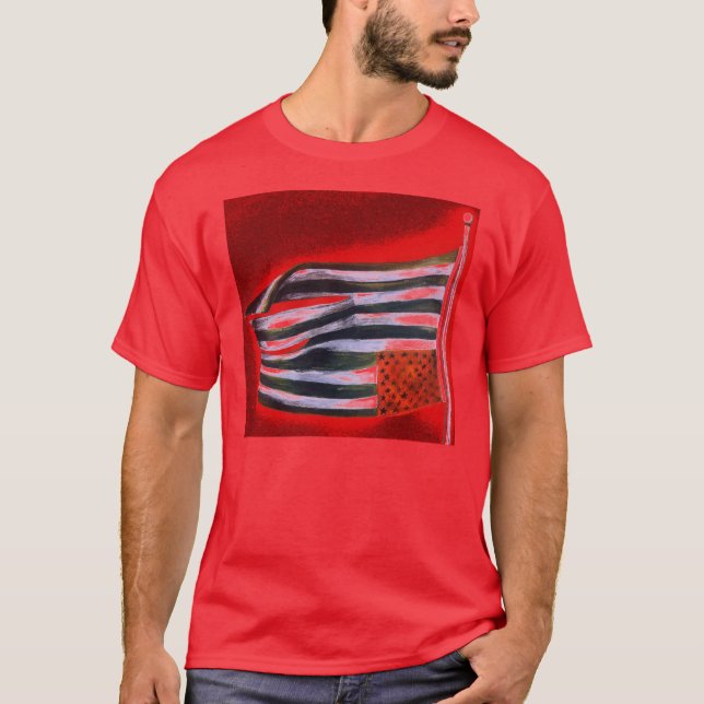 Camiseta rojo de la libertad (Anverso)