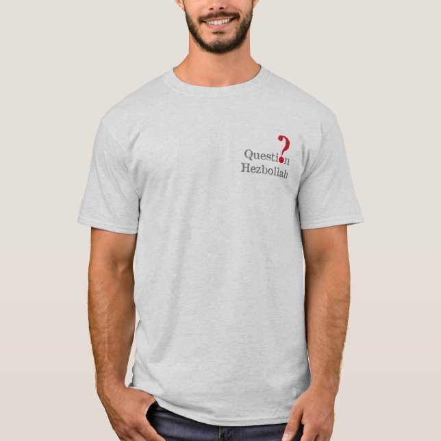 Camiseta Rojo de la pregunta (Anverso)