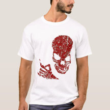 Rojo de metales pesados del cráneo