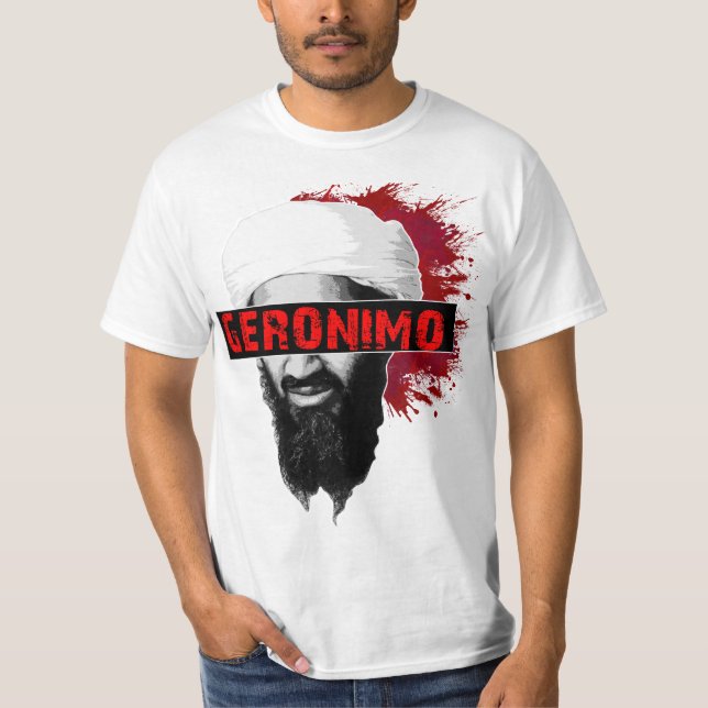 Camiseta Rojo de Osama Geronimo (Anverso)