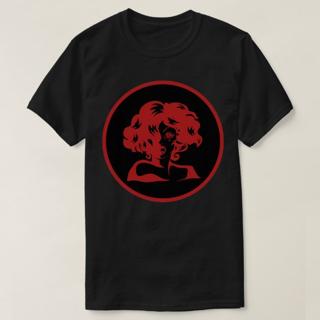 Camiseta Rojo de pelo (Diseño del anverso)