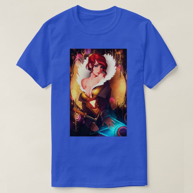 Camiseta Rojo de transistor (Diseño del anverso)