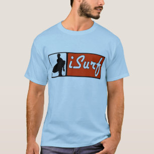 Camiseta rojo del iSurf