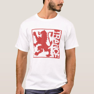 Camiseta Rojo del león del trance