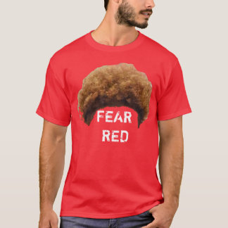 Camiseta Rojo del miedo de TBM