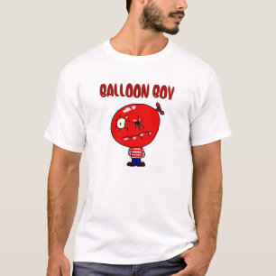 Camiseta Rojo del muchacho del globo