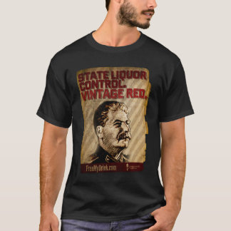 Camiseta Rojo del vintage