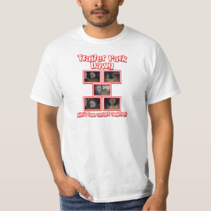 Camiseta Rojo divertido de Dawg del parque de caravanas