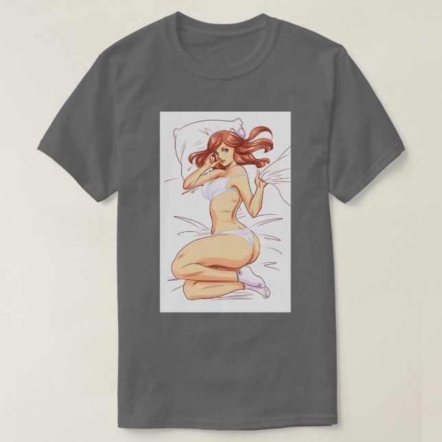 Camiseta Rojo en la cama (Diseño del anverso)