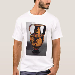 Camiseta Rojo-figura amphora del ático que representa un