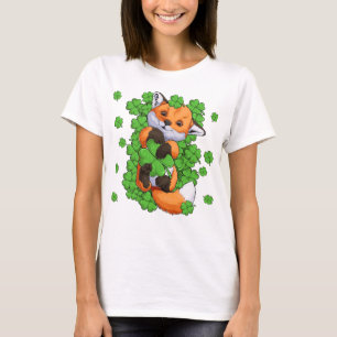 Camiseta Rojo Fox Green Shamrock